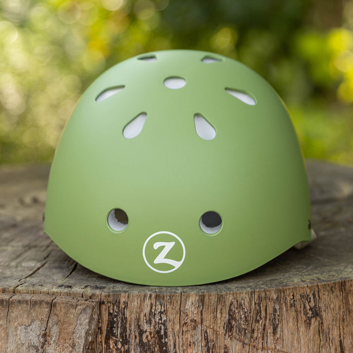 Zalane Kids Safety Helmet Cyrus Soft Olive Green
