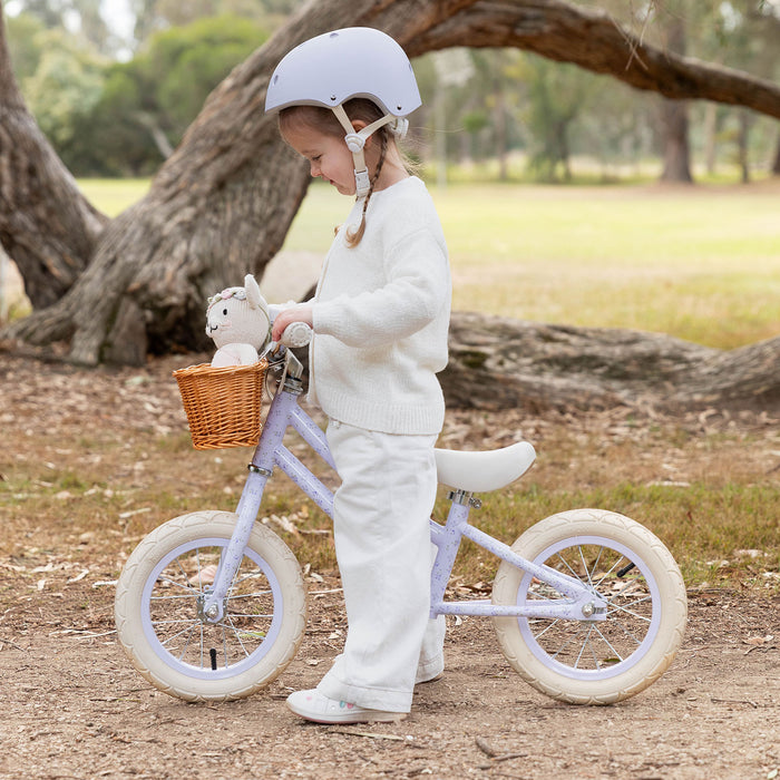 Zalane Lyla 12" Inch Kids Balance Bike Soft Lilac