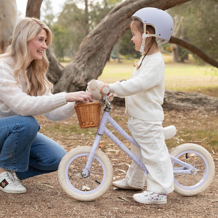 Zalane Lyla 12" Inch Kids Balance Bike Soft Lilac