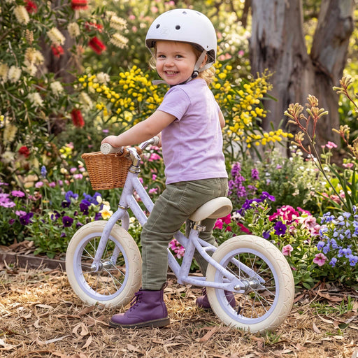 Zalane Lyla 12" Inch Kids Balance Bike Soft Lilac