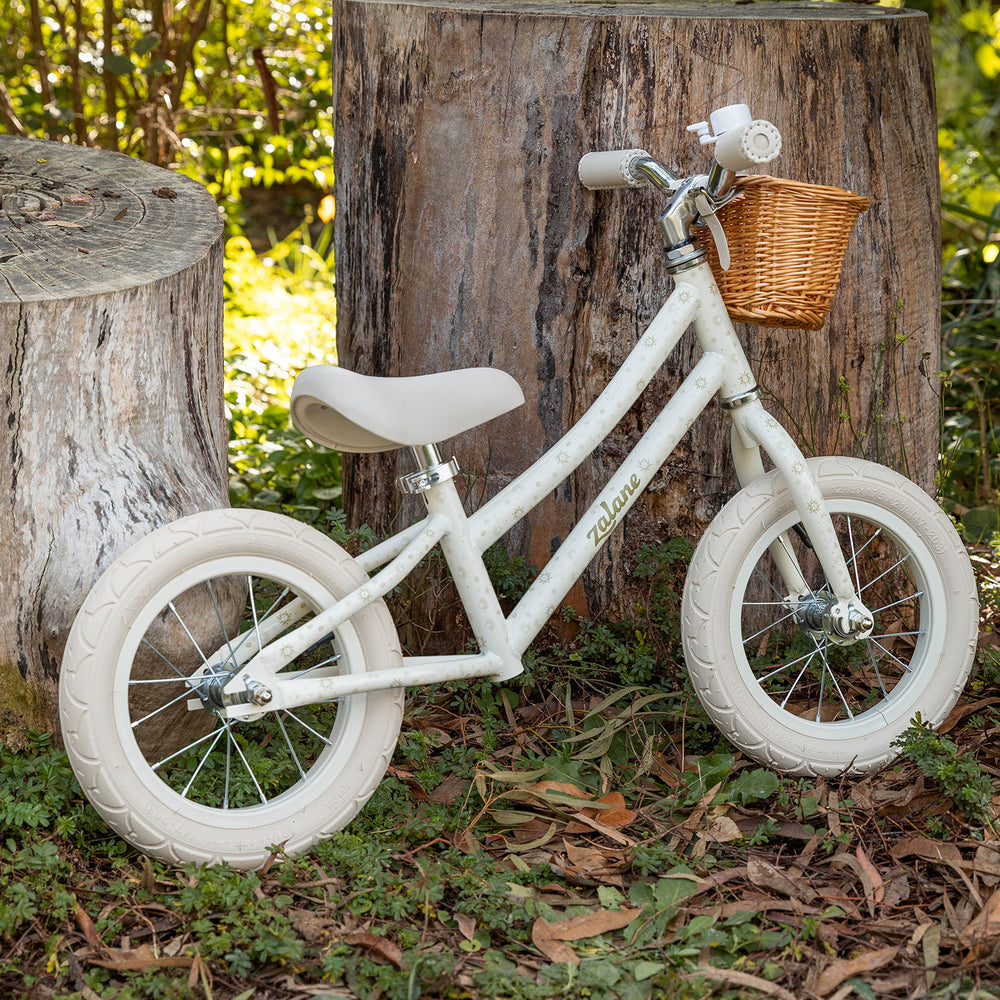 Zalane Solana 12" Inch Kids Balance Bike Soft Oat