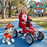 Berg Buzzy Officially Licensed PAW PATROL Kids Pedal Powered Go Kart | Marshall Red