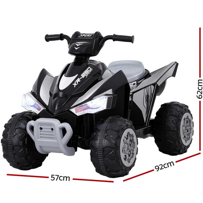 Kids-Ride-On-Car-ATV-Quad-Motorbike-Electric-Outdoor-Toys-12V-Black