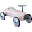 Kids Classic Vintage Racer Metal Ride On Push Car | Baby Pink