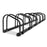 Stand Tall Portable 6 Bike Parking Rack Stand | Black