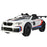 BMW Officially Licensed M6 GT3 Kids Ride On Car | White/M6 Stripes