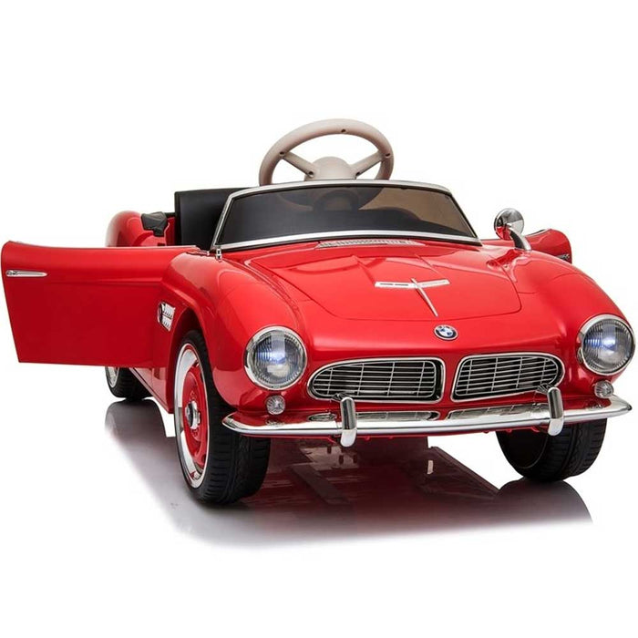BMW Vintage Inspired Kids Ride On Car | Red