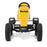 BERG B. Super Blue BFR Kids & Adults Pedal or 3 Gear Powered Go Kart | Speed Yellow