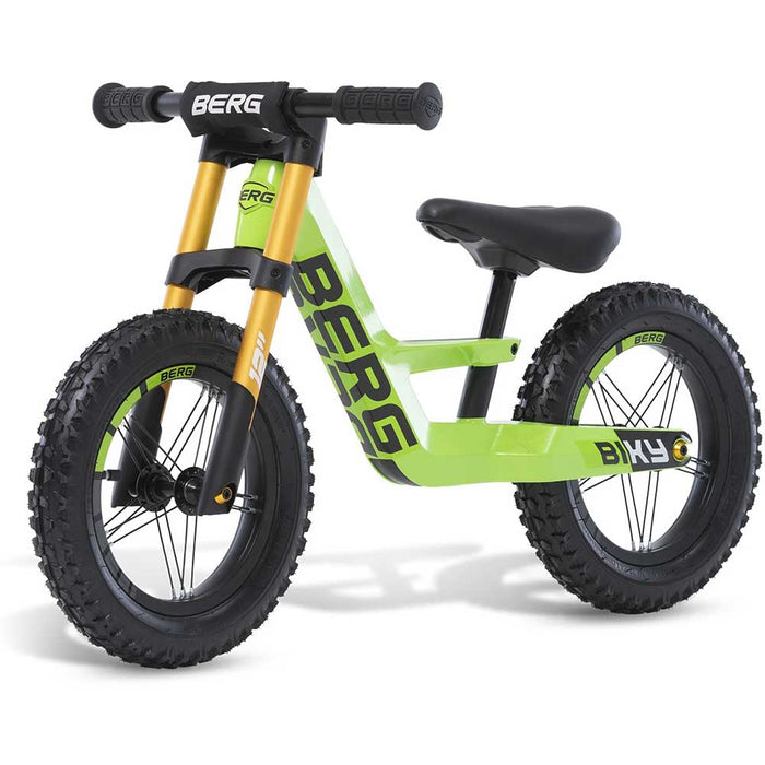 Berg Biky Balance Bike with Off Road Tyres | Slime Green