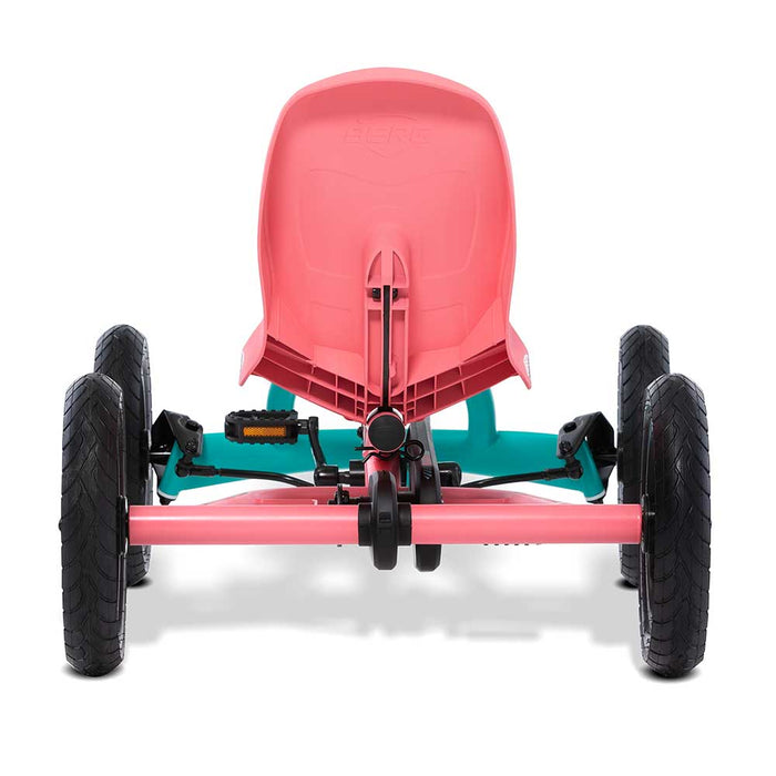 berg pedal gokart buddy lua Berg Buddy Kids Pedal Powered Go Kart | Lua Pink & Mint
