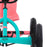 Berg Buddy Kids Pedal Powered Go Kart | Lua Pink & Mint