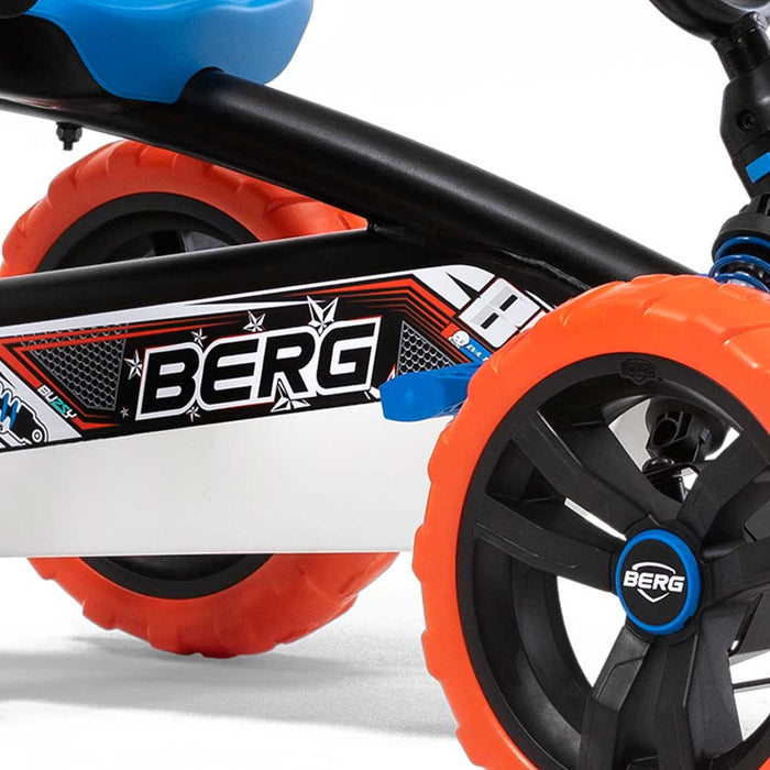 Berg Buzzy 2-in-1 Off Road Kids Push & Pedal Powered Go Kart
