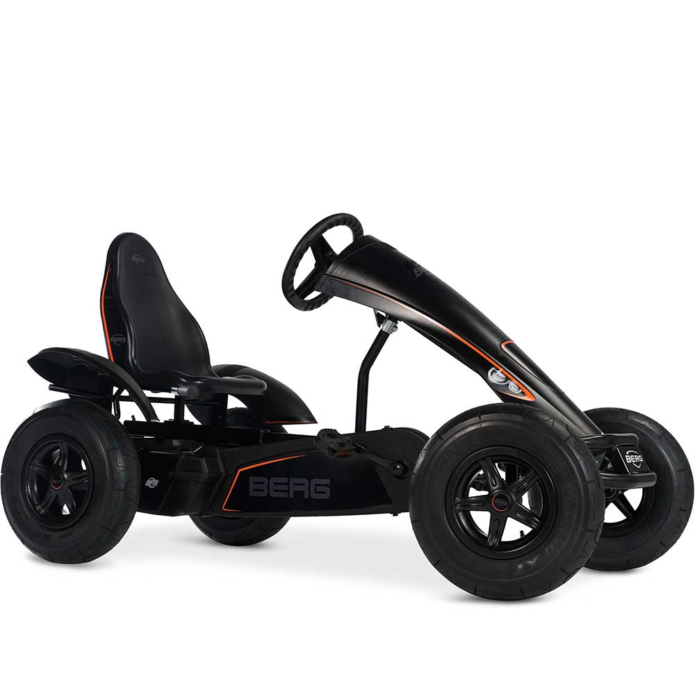 Child's Racing-Style Pedal Go Kart w/ Brake Gears Steering Wheel
