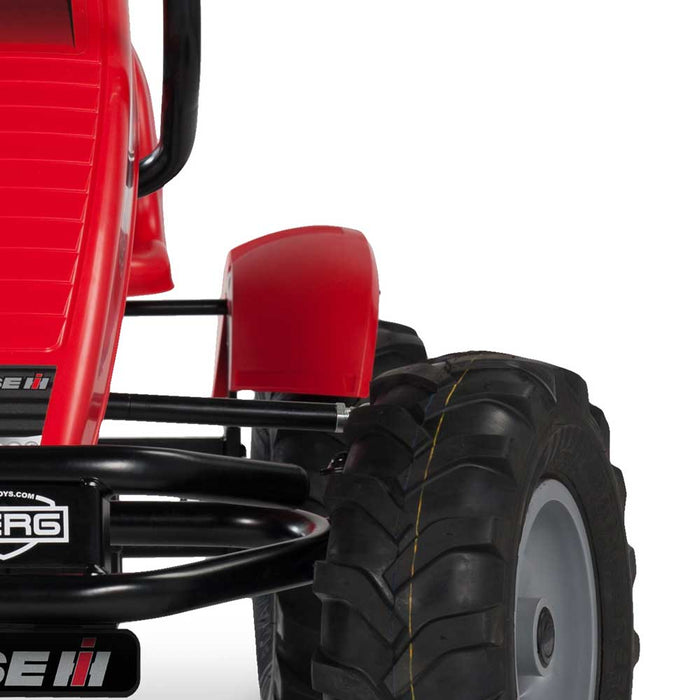 Berg Extra Officially Licensed Case I-H Tractor Inspired Kids & Adults Pedal or 3 Gear Powered Go Kart | Trademark Red
