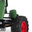 Berg Extra Officially Licensed Fendt Baler Inspired Kids & Adults Pedal or 3 Gear Powered Go Kart | Course Green