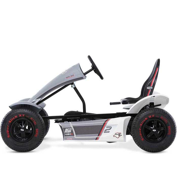 Berg Extra Race GTS Kids & Adults Pedal or 3 Gear Powered Go Kart | Pencil Grey