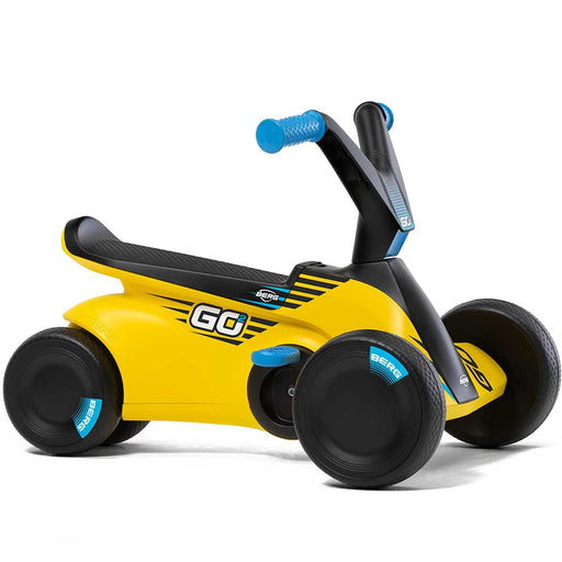 Berg Go2 Kids Push & Pedal Powered Go Kart | SparX Yellow