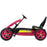 Berg Rally Kids Pedal Powered Go Kart | Crimson/Yellow Pearl