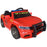 Dodge Charger Fire & Rescue Inspired Kids Ride On Car | Fire Engine Red