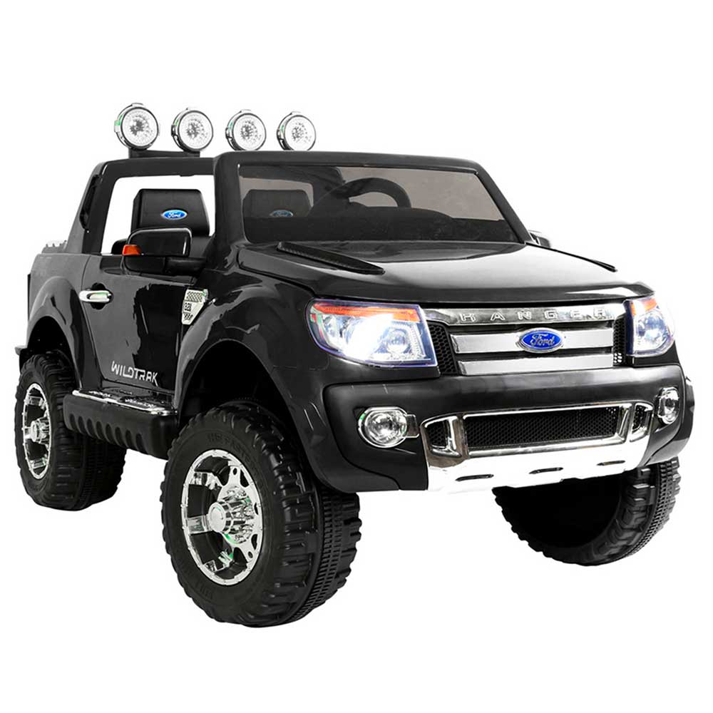 Ford Licensed F150 Ranger Deluxe Kids Ride On Car with Remote Control Black