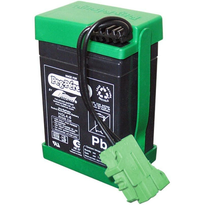 peg perego replacement battery Peg Perego 6V (volt) 4.5Ah International Replacement Battery | Black