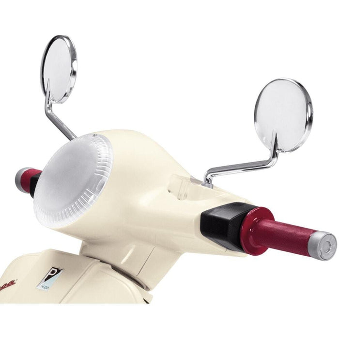 peg perego vespa scooter Peg Perego Officially Licensed Vespa Kids Ride On Scooter | Vanilla/Cr