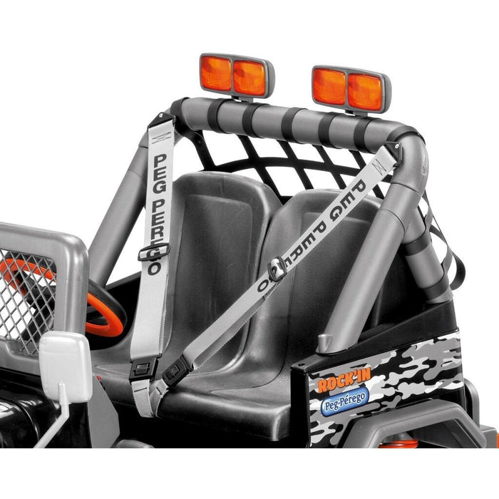 4x4 peg perego gaucho Peg Perego Gaucho Rock'in Two Seater Off Road Kids Ride On Car | Orang