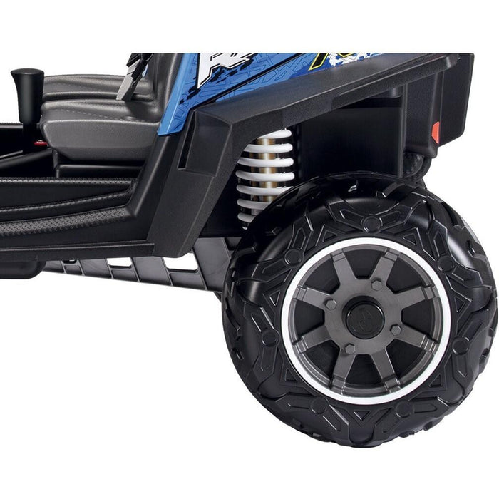 peg perego rzr blue Peg Perego Officially Licensed Polaris Ranger Two Seater Off Road Kids