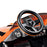 Peg Perego Officially Licensed Polaris Slingshot Two Seater Kids Ride On Car | Orange/Black