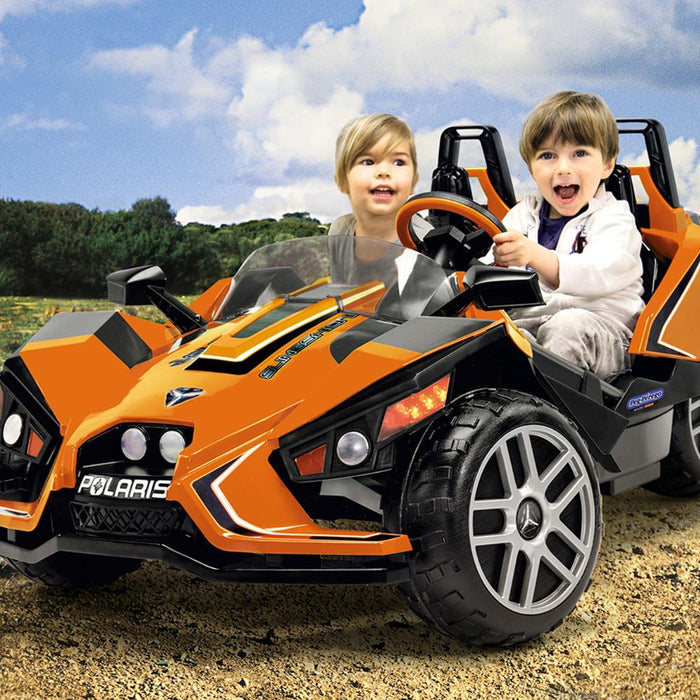 peg perego polaris slingshot battery operated ride on Peg Perego Officially Licensed Polaris Slingshot Two Seater Kids Ride
