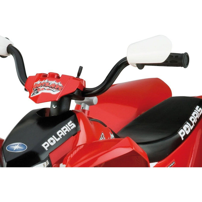 peg perego 12v atv Peg Perego Outlaw Kids Ride On Quad Motorcycle | Red