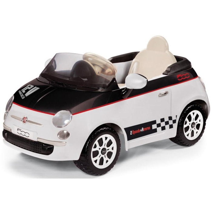 peg perego fiat 500 car seat Peg Perego Officially Licensed Deluxe Fiat 500 Kids Ride On Car | Chec
