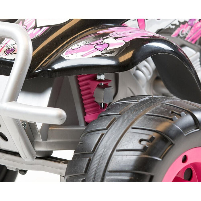 peg perego t rex quad bike Peg Perego T-Rex Kids Ride On Quad Motorcycle | Pink