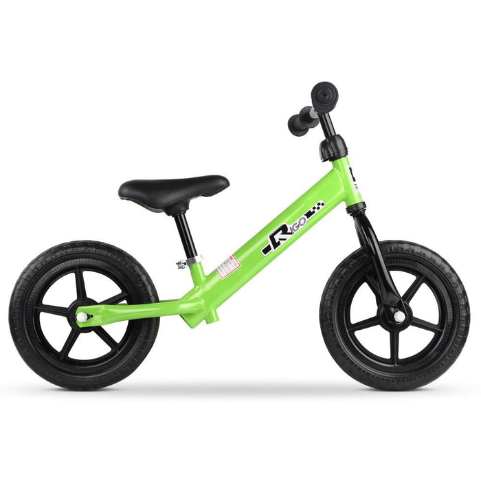 Track Star 12 Inch Kids Balance Bike | Lime Green