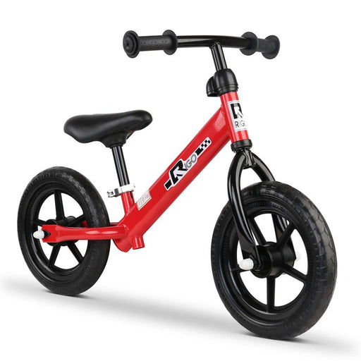 Track Star 12 Inch Kids Balance Bike | Fire Engine Red