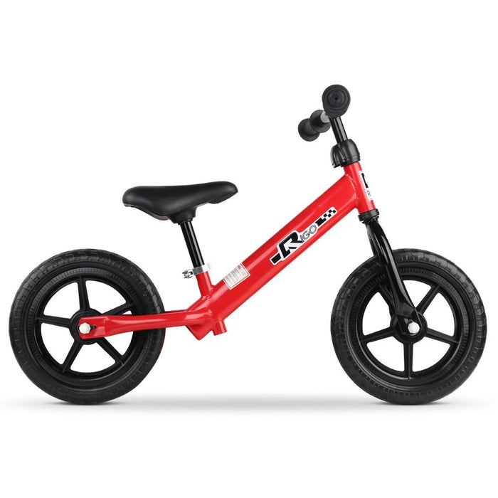 Track Star 12 Inch Kids Balance Bike | Fire Engine Red