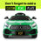 Mercedes Benz AMG GT R Licensed Kids Ride On Car with Remote Control | Black