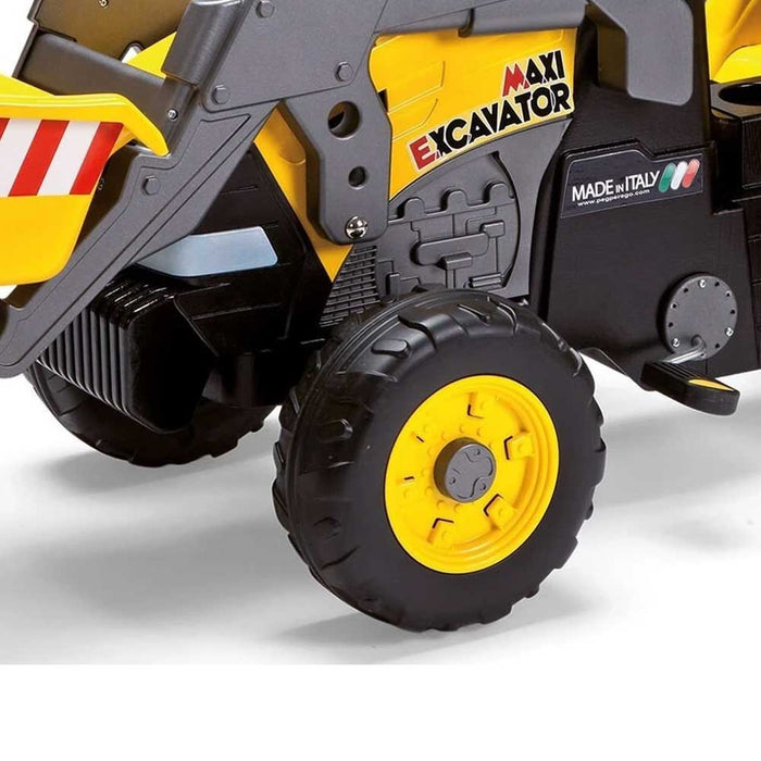 peg perego backhoe Peg Perego Maxi Construction Excavator Digger Pedal Powered Kids Ride-
