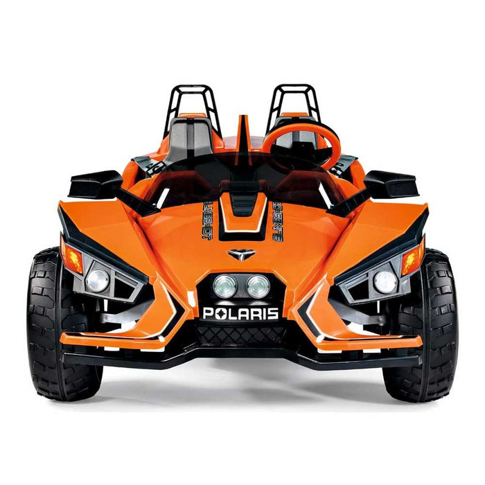peg perego orange Peg Perego Officially Licensed Polaris Slingshot Two Seater Kids Ride
