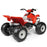 Peg Perego Outlaw Kids Ride On Quad Motorcycle Red and White