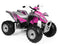 Peg Perego Outlaw Kids Ride On Quad Motorcycle | Pink