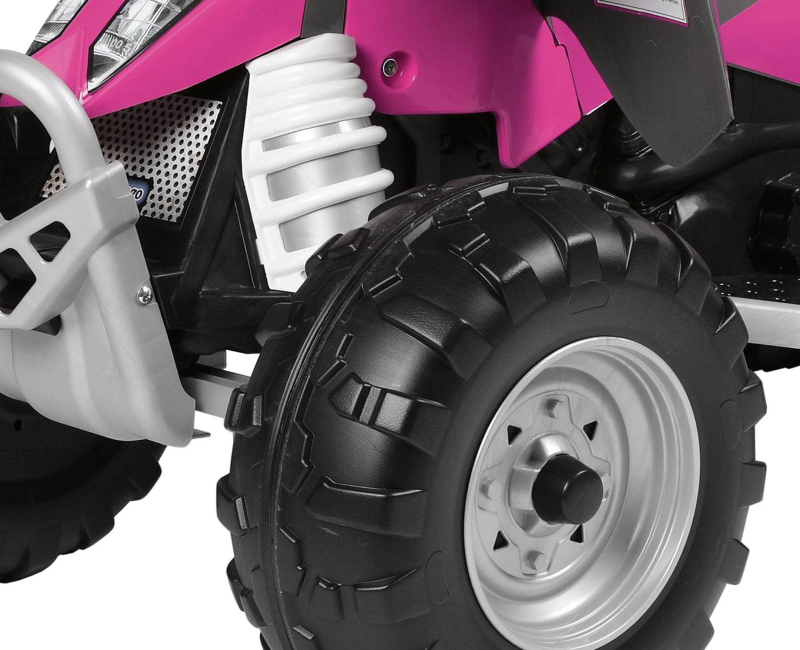 Peg Perego Outlaw Kids Ride On Quad Motorcycle | Pink | Ride Ons