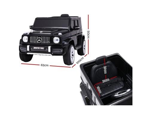 Mercedes Benz G63 AMG Licensed Kids Ride On Car with Remote Control | Black