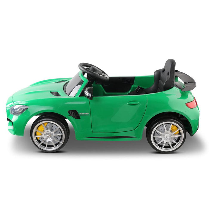 Mercedes Benz AMG GT R Licensed Kids Ride On Car with Remote Control | Green (Limited Edition)