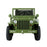 Willy's ARMY Jeep Inspired Kids Ride On Car with Remote Control | ARMY Green