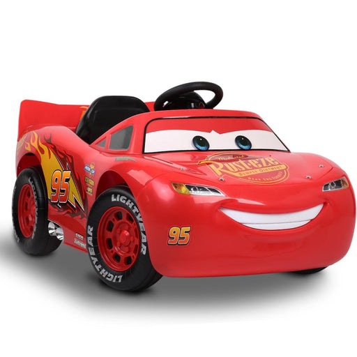 Disney Licensed Lightning McQueen Kids Ride On Car | Red (Ka-Chow)