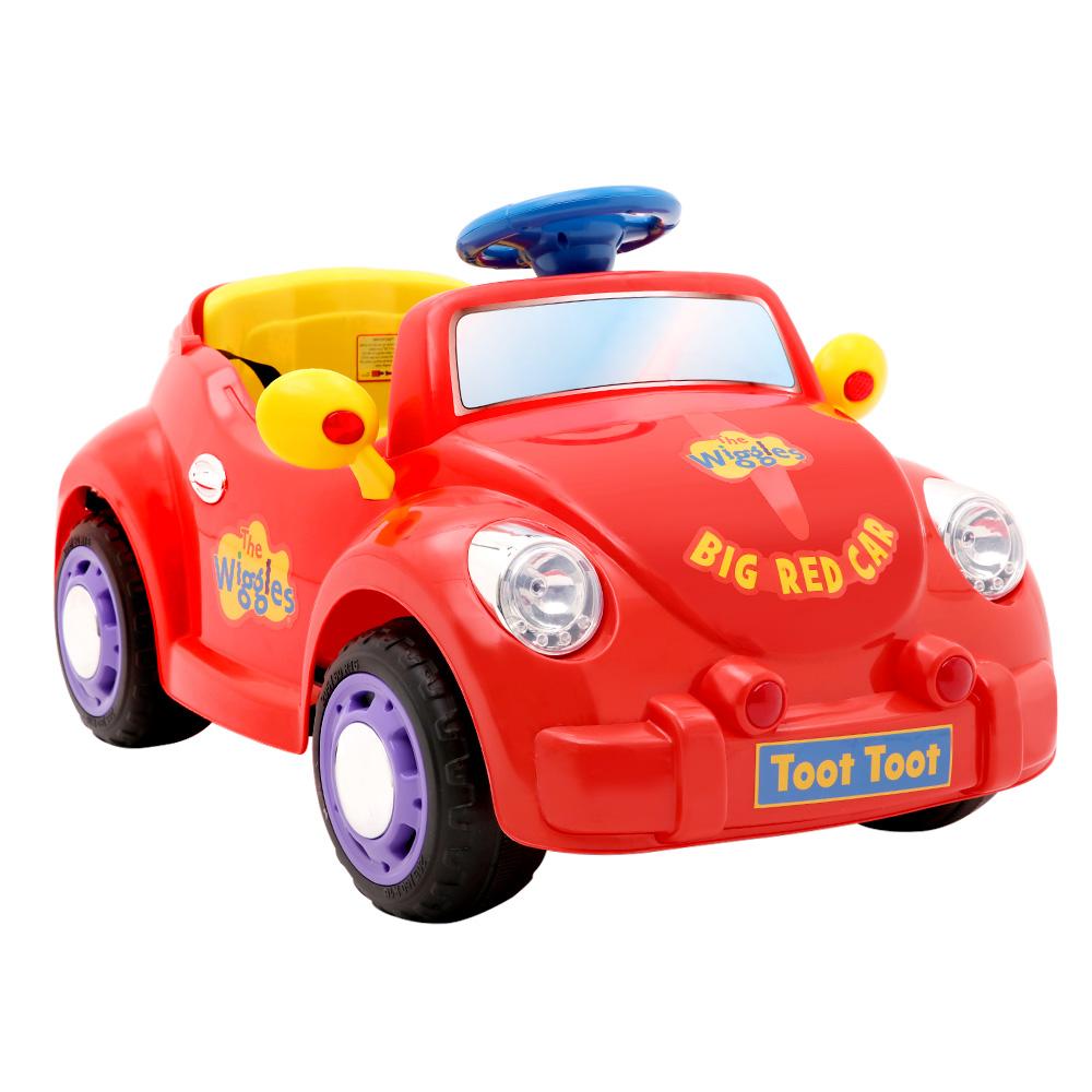 The Wiggles Kids Ride On Car Big Red Car RideOns