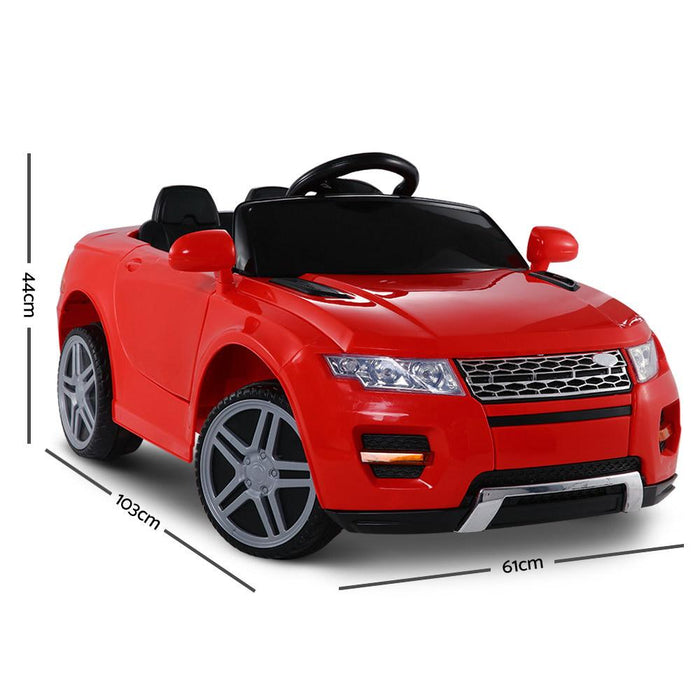 Range Rover Evoque Inspired Kids Ride On Car with Remote Control | Red