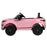 Officially Licensed Range Rover Evoque Kids Ride On Car with Remote Control Pink