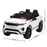 Range Rover Evoque Officially Licensed Kids Ride On Car with Remote Control |  White